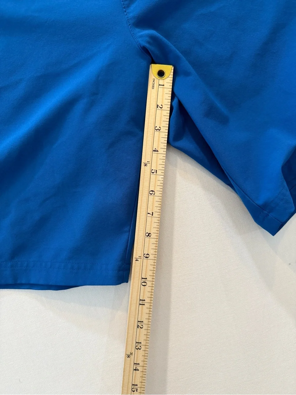 Hogan Royal Blue Men’s Flat-Front Shorts